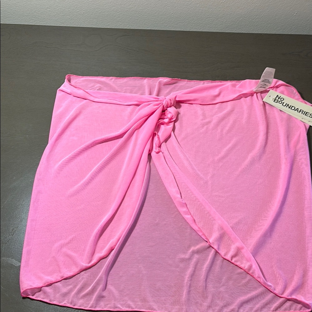 No Boundaries Pink Wrap Scarf